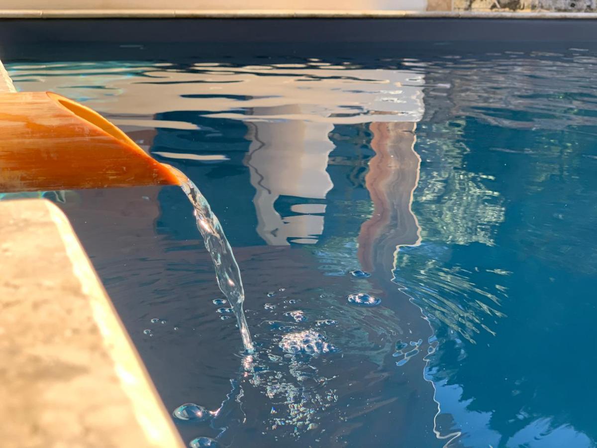 Villa de 100m2 avec grande piscine privée Saint Alban Auriolles Extérieur photo