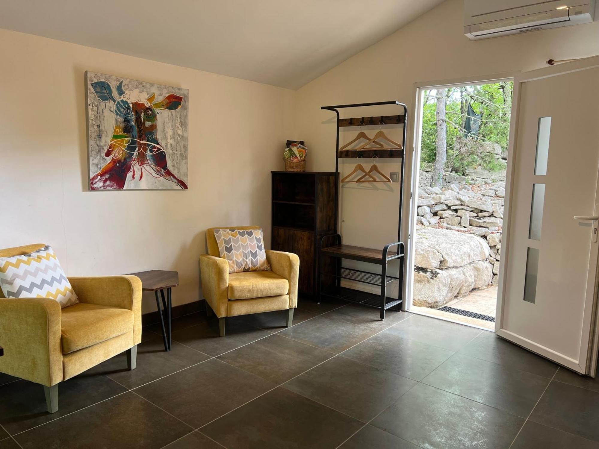 Villa de 100m2 avec grande piscine privée Saint Alban Auriolles Extérieur photo